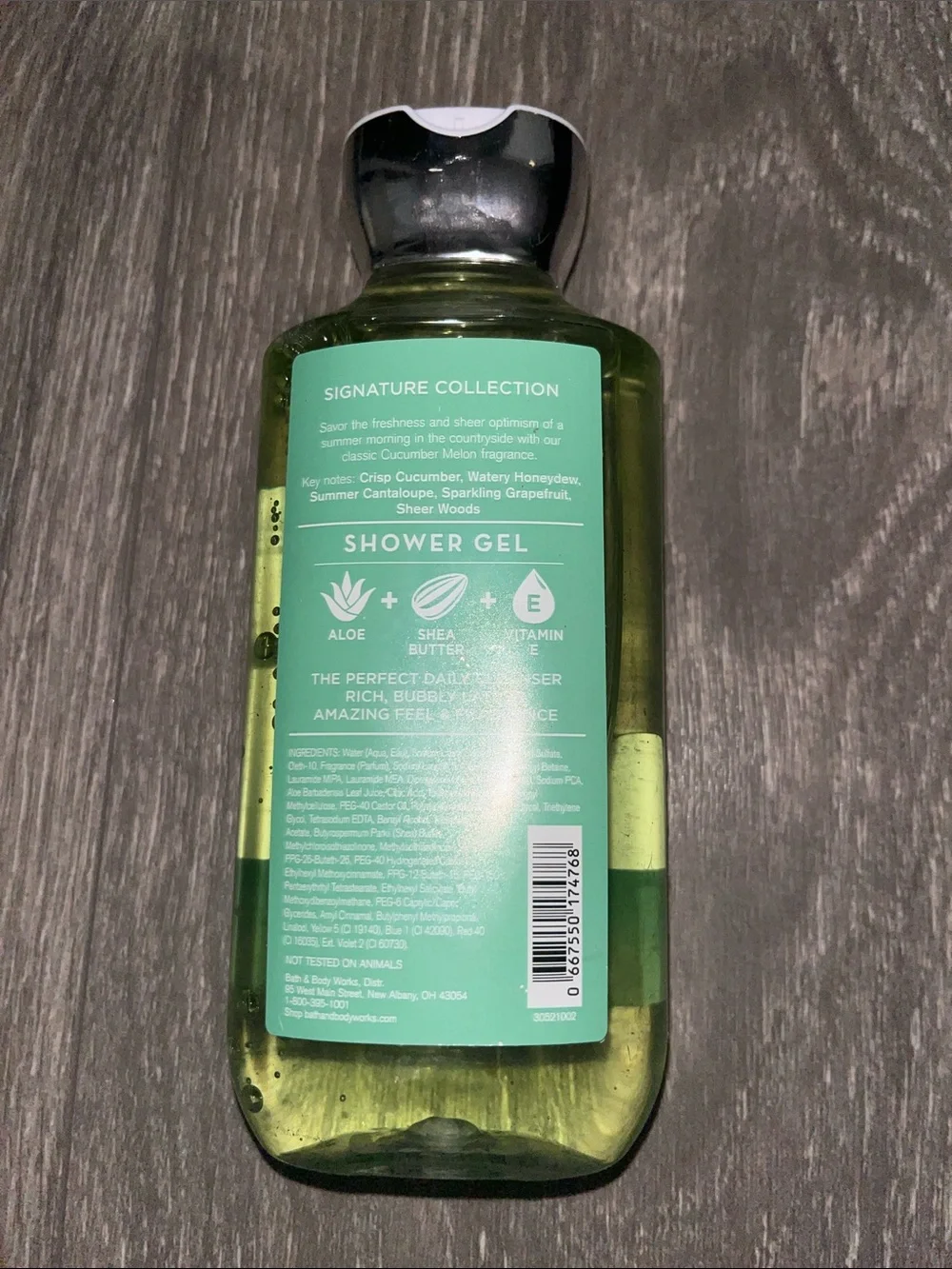 Bath & Body Works invigorating cucumber